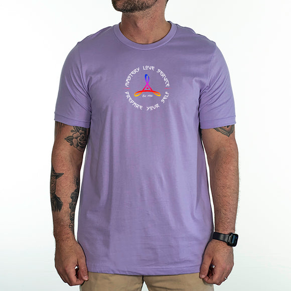 MLS Circle Badge | Dark Lavender T-Shirt